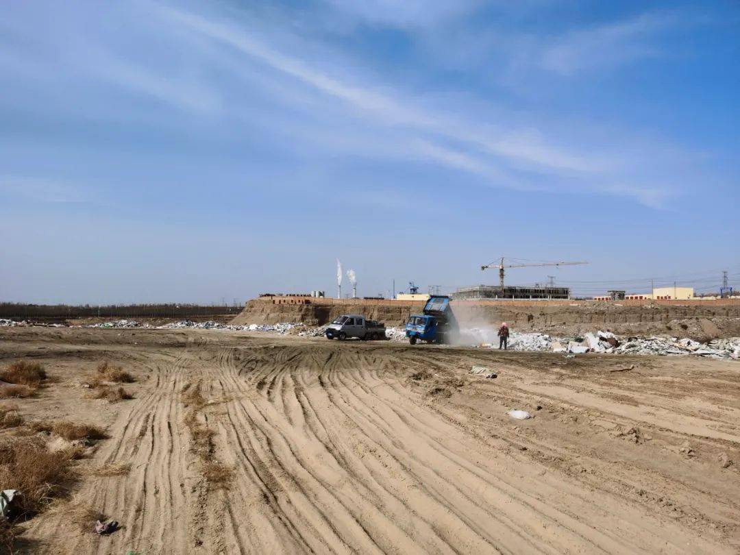 我市首个建筑垃圾消纳场建成并投入使用