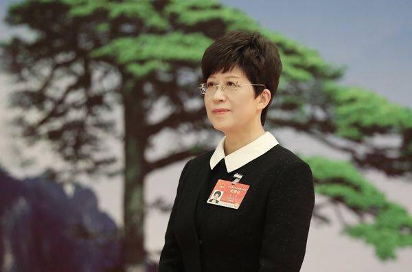 全国人大代表,安徽省合肥市委副书记,市长凌云.徐国康摄