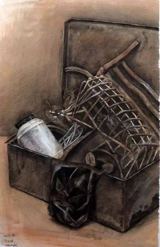 作品速写高分卷03/色彩高分卷02/素描高分卷01往年校考高分卷要考鲁美