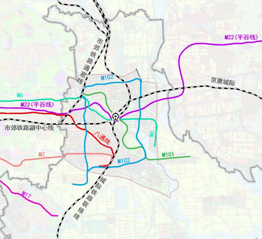 m104线地铁规划图图片