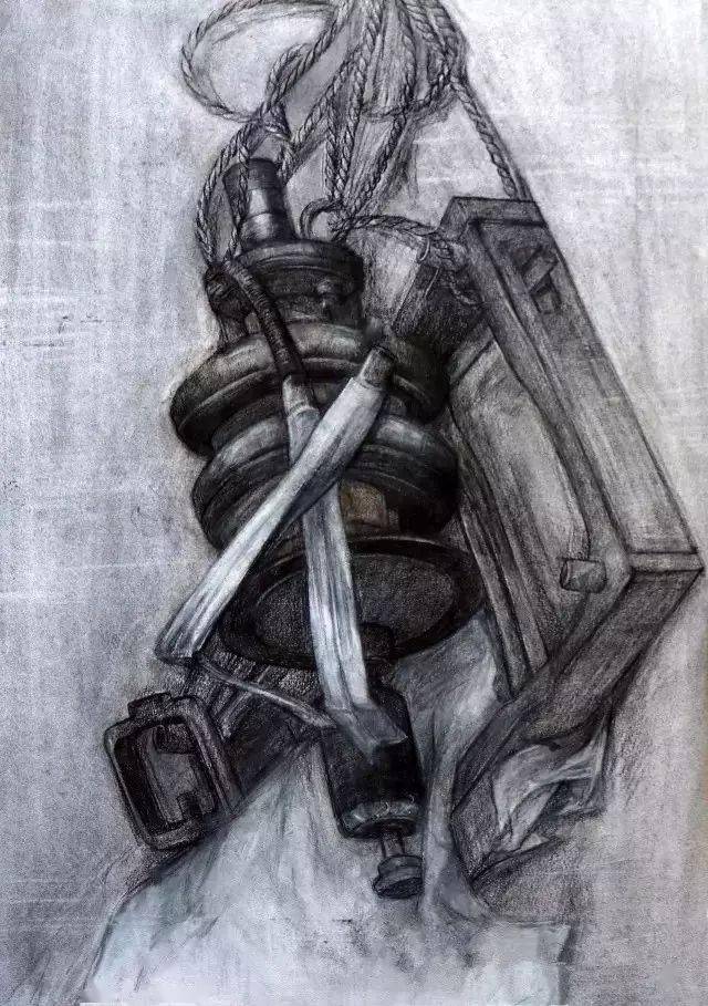鲁迅美院往年高分卷和基础部优秀作品张张精彩