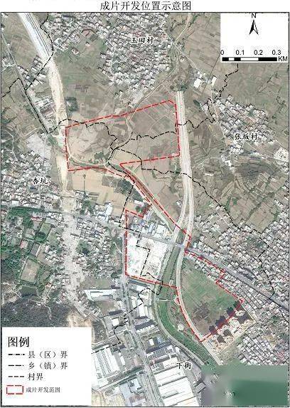 用地范围:南接张坂镇下宫村,北至张坂镇玉田村,西至张坂镇群力村,张坂