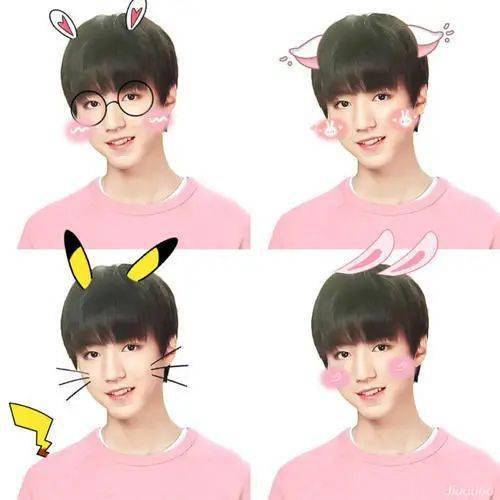 王俊凯女装打扮后网友感慨这才是真正的大姐大