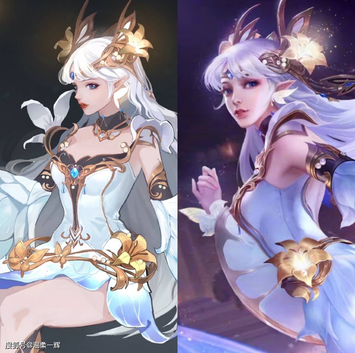 貂蝉金色仲夏夜优化惹不满,头像是p上去的,没对比就没伤害