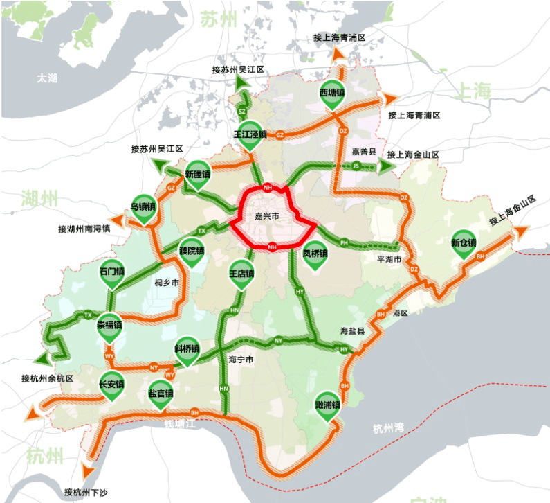 未来15年的嘉兴绿道是什么样来看这个规划