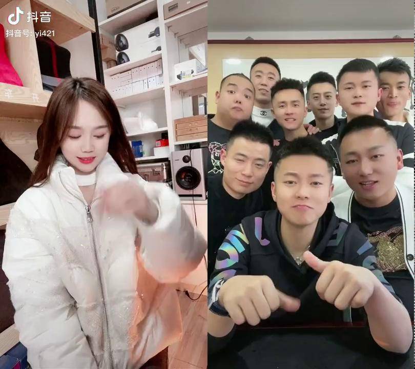 和胜仔承蒙厚爱一起合拍