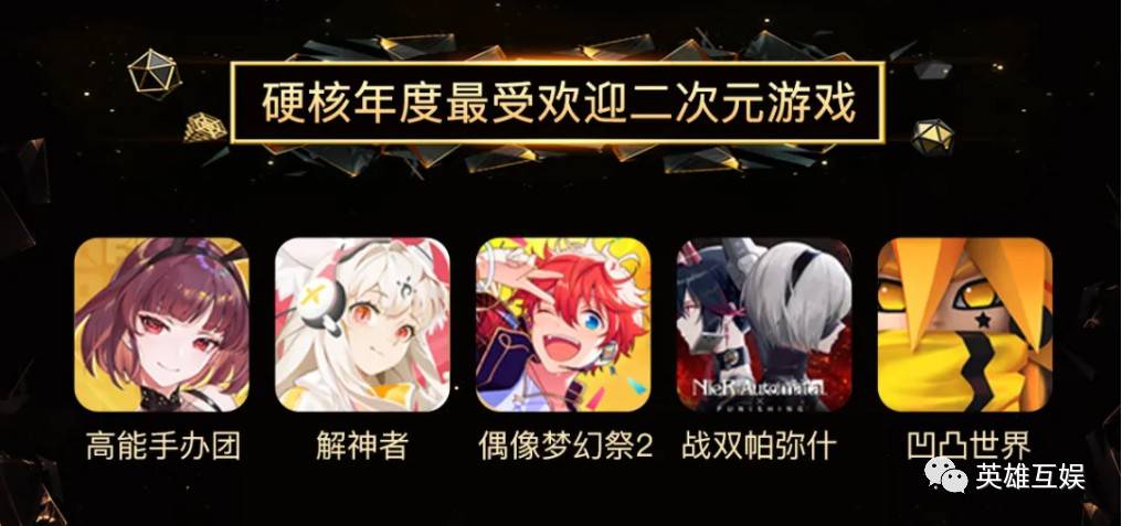 硬核联盟第六届黑石奖公布英雄互娱斩获双料大奖