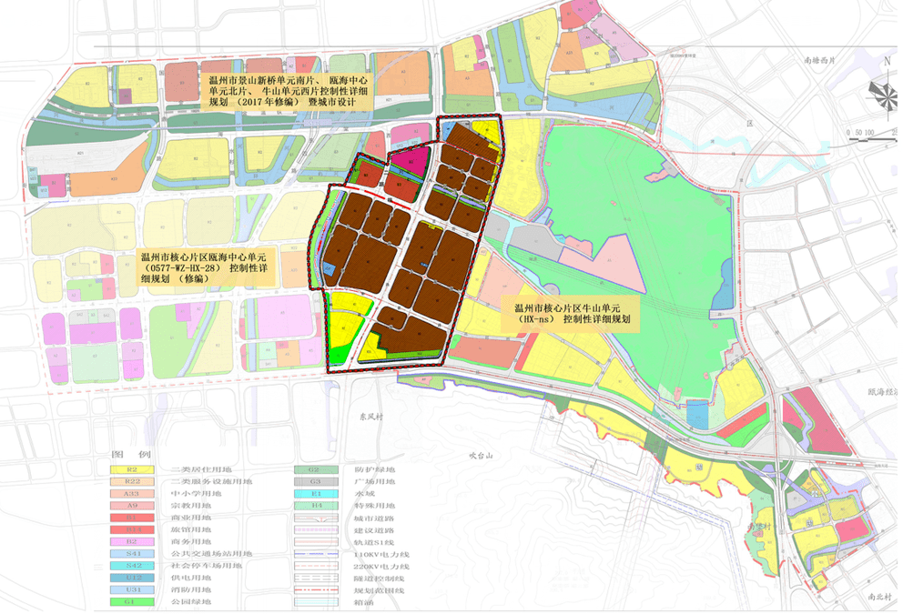 高翔工業區位於溫州市甌海區s1線新橋站東南側,此次徵收範圍北