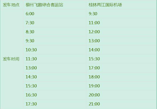 注意!3月11日起,汽车南站到桂林两江国际机场专线大巴有调整