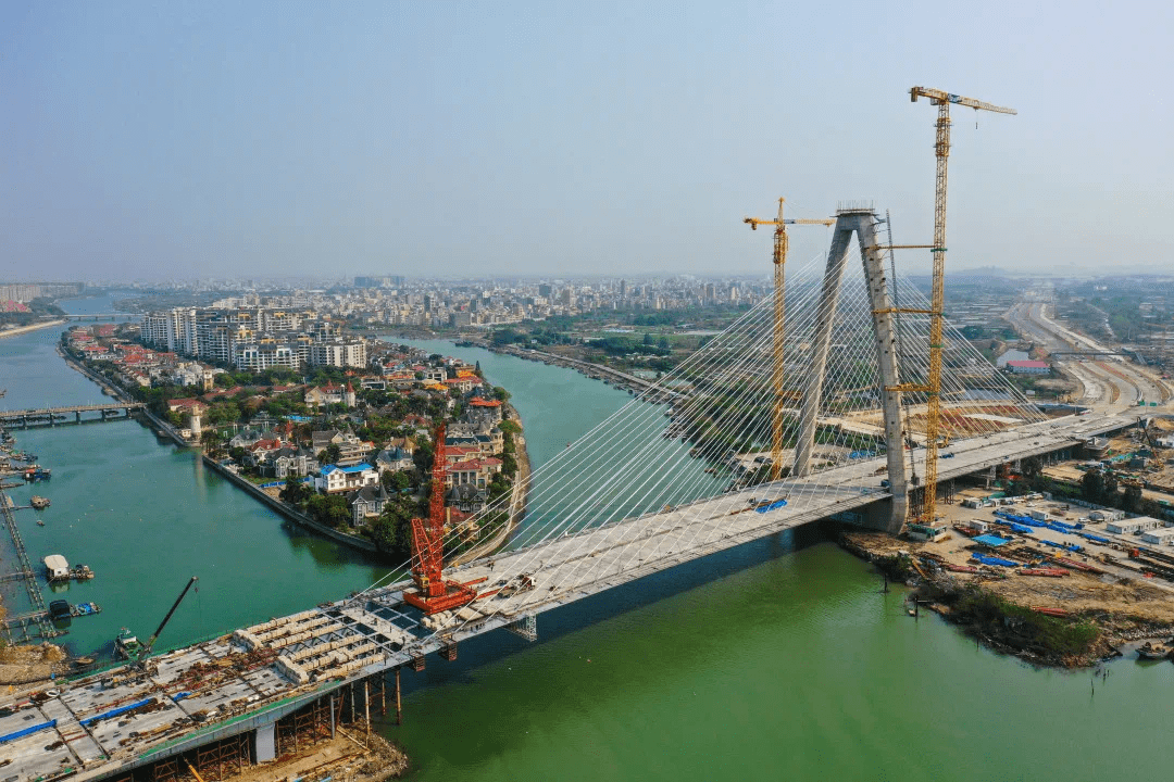 东海岸新城再添网红桥中阳大道新津河大桥6月通车