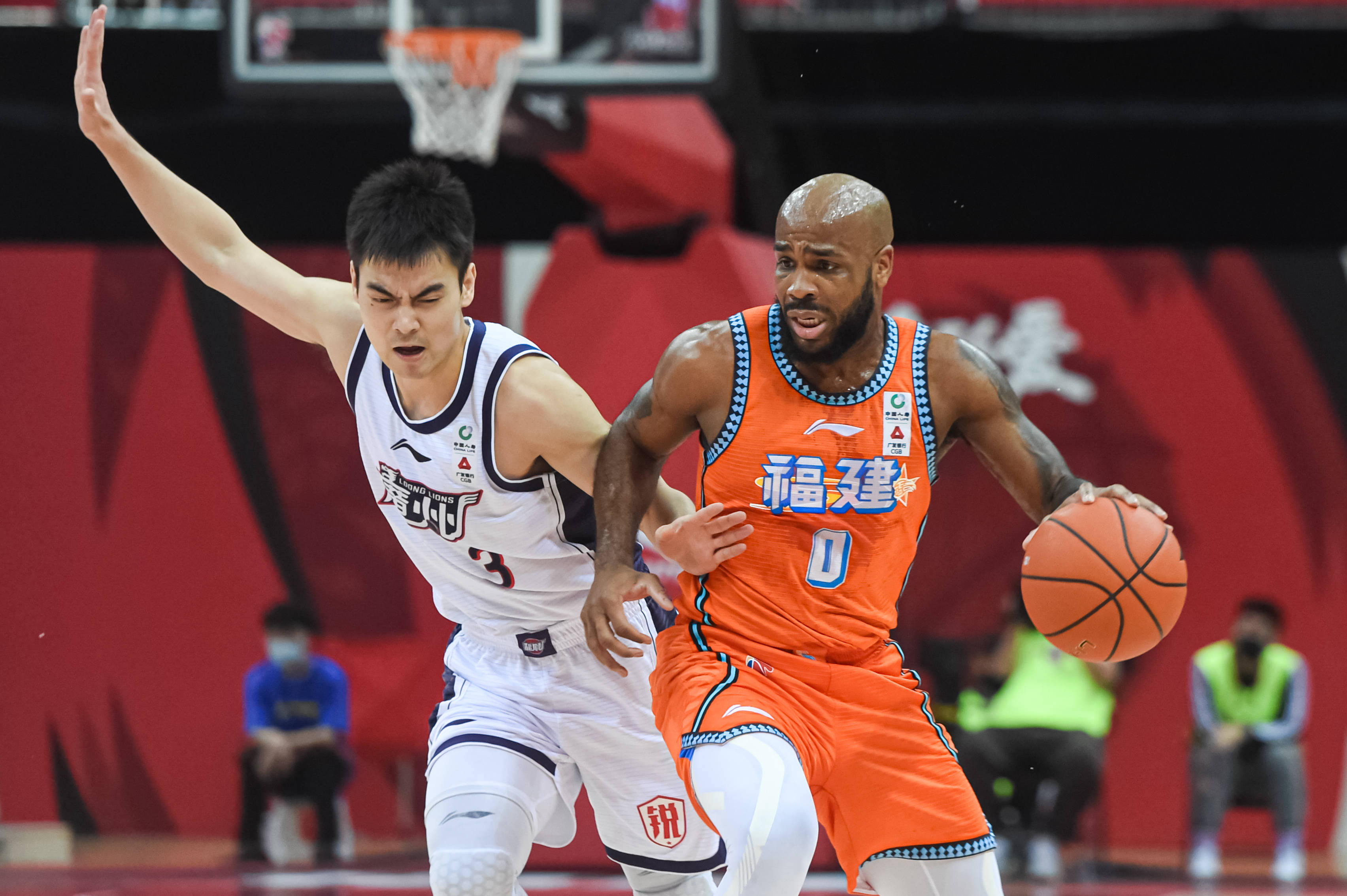 篮球cba第三阶段福建豹发力对阵时代中国广州