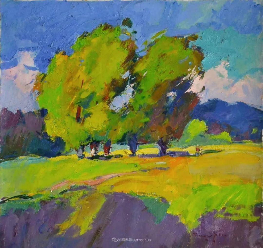 乌克兰画家alexandershandor风景画作品欣赏