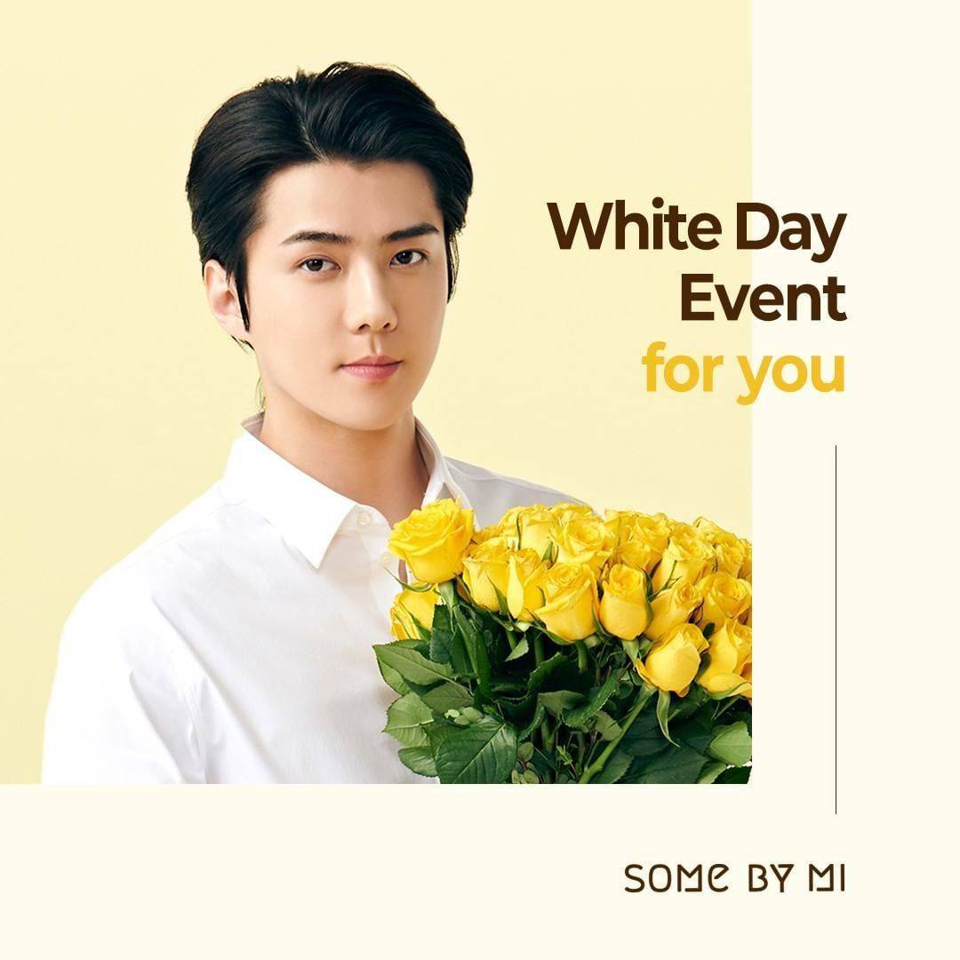 吴世勋代言宣传图公开,和小勋一起度过白色情人节吧!