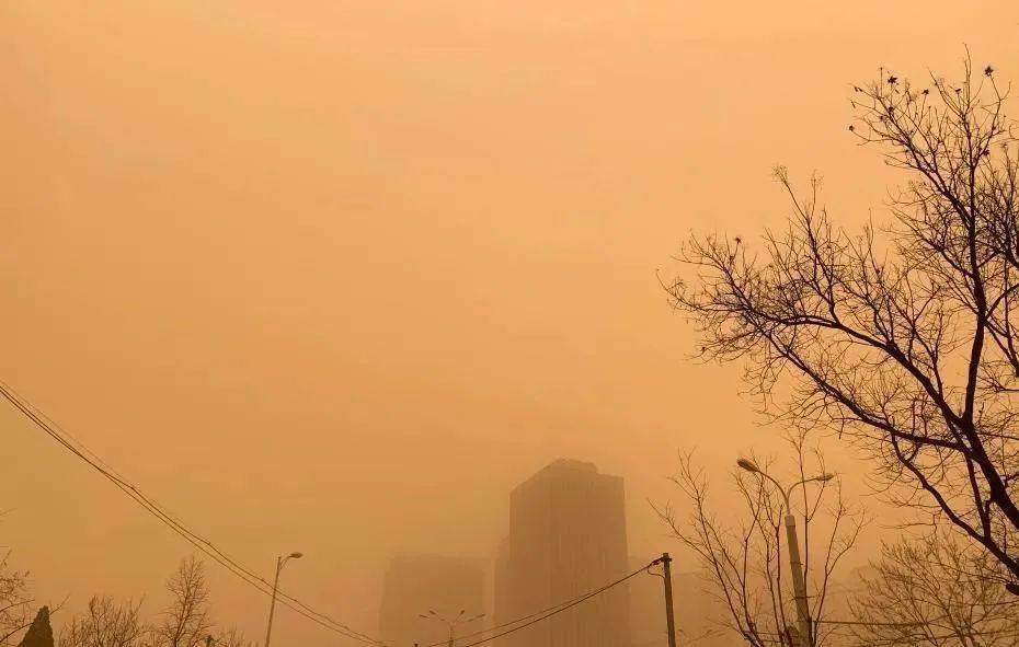 近十年最强沙尘天席卷12省份!多地污染爆表