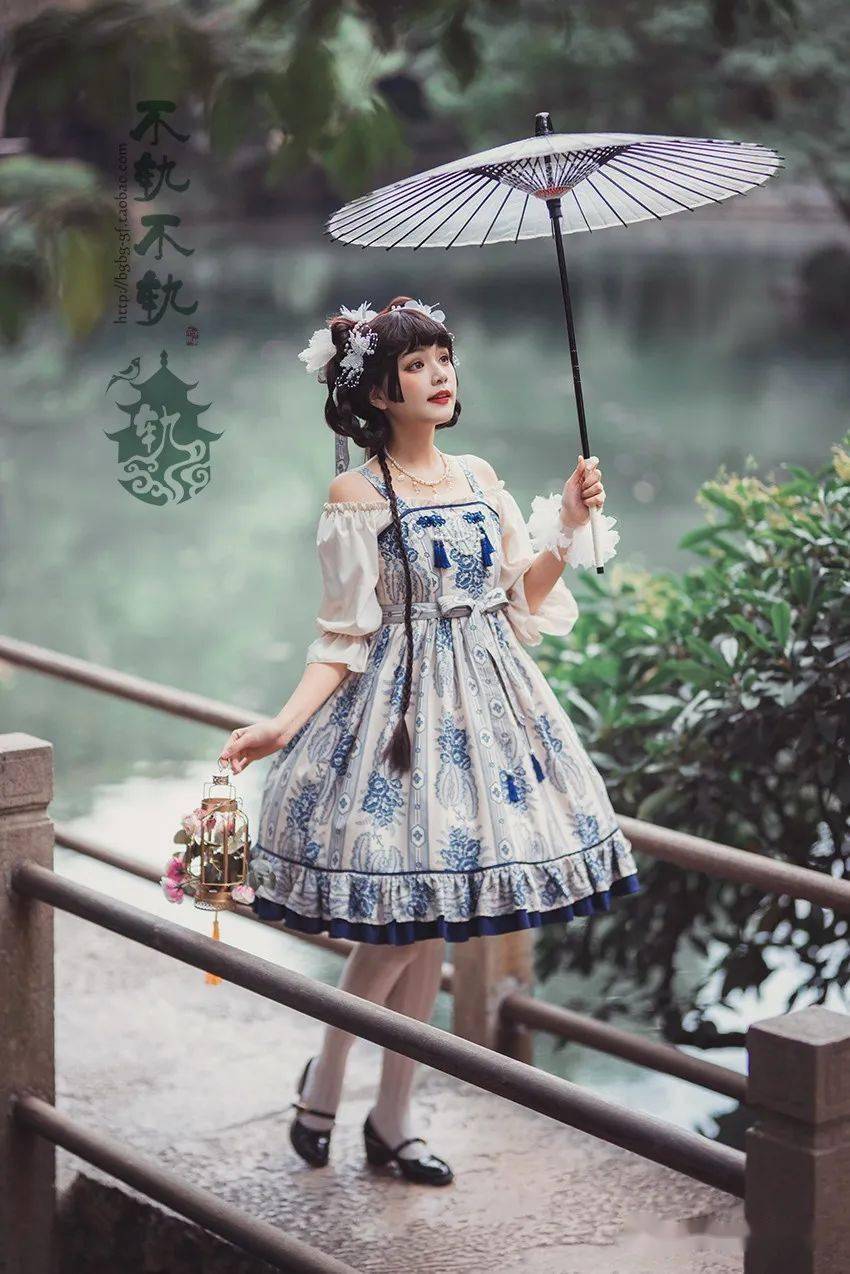 lolita20款花墙柄小裙子属于春天得温柔来啦