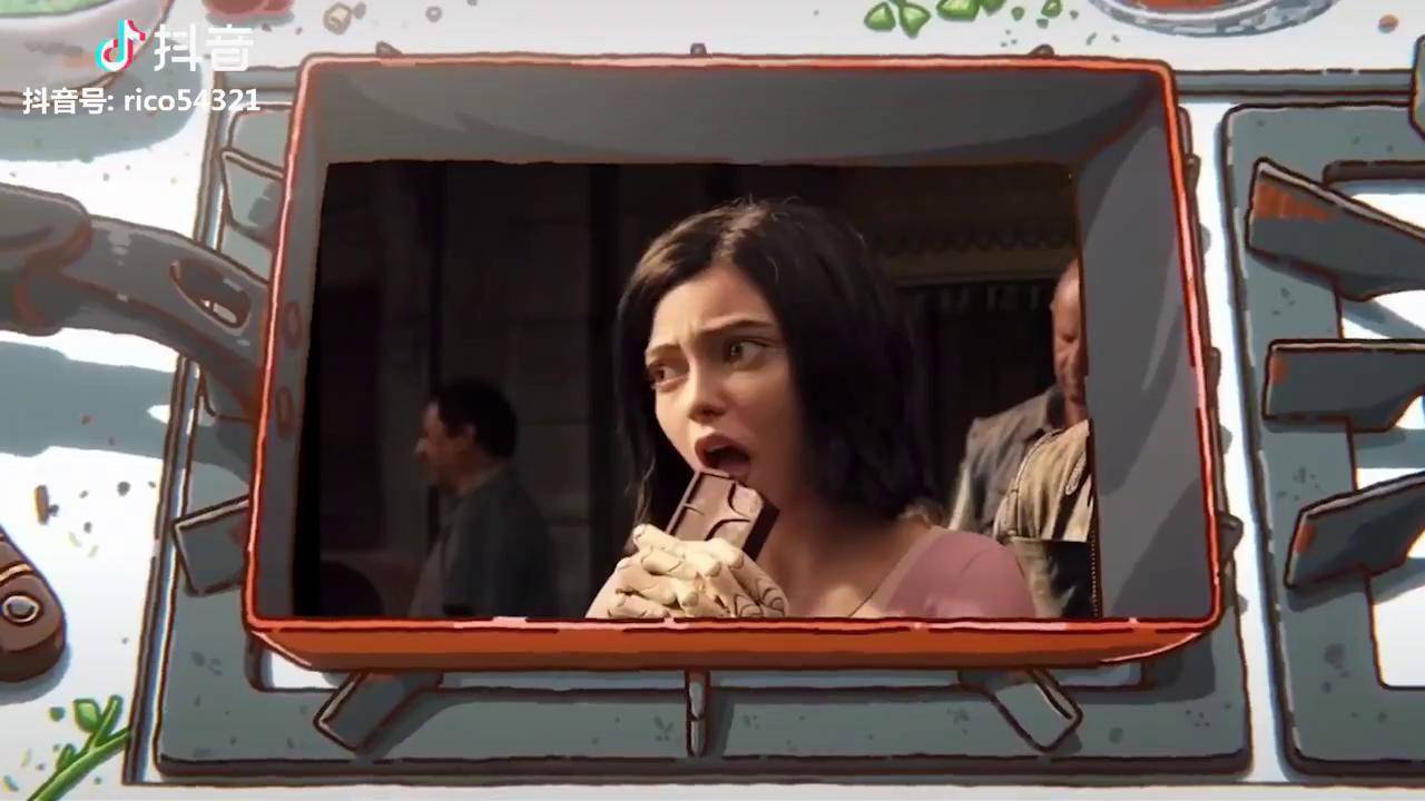 阿丽塔战斗天使里女主吃的巧克力