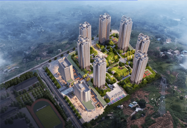 滨江新城新建一个小区,好多当地群众要受益