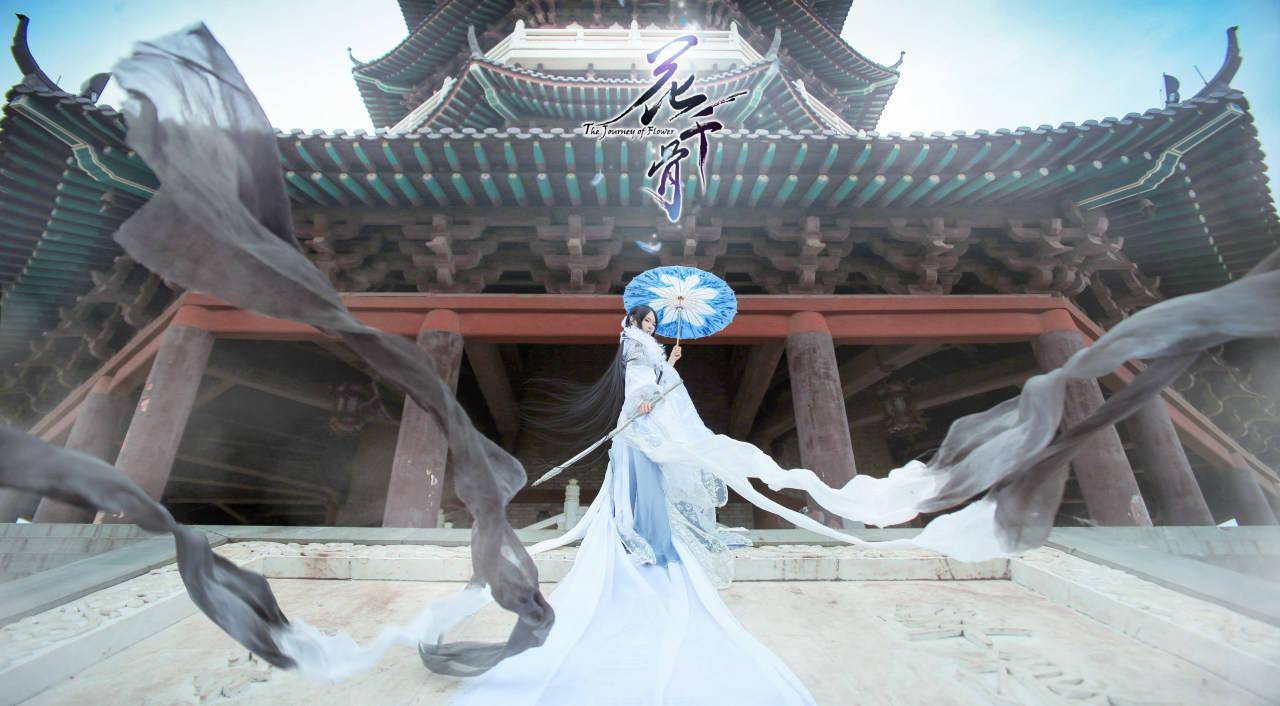 仙侠奇缘之花千骨白子画cosplay