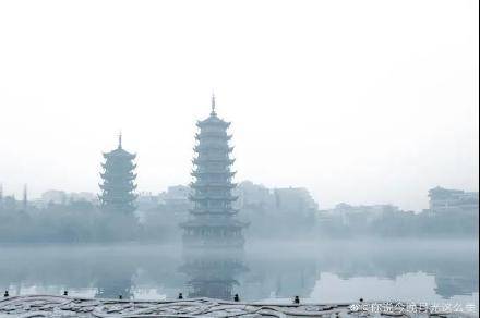 天青色等烟雨，今天的桂林 仙气飘飘