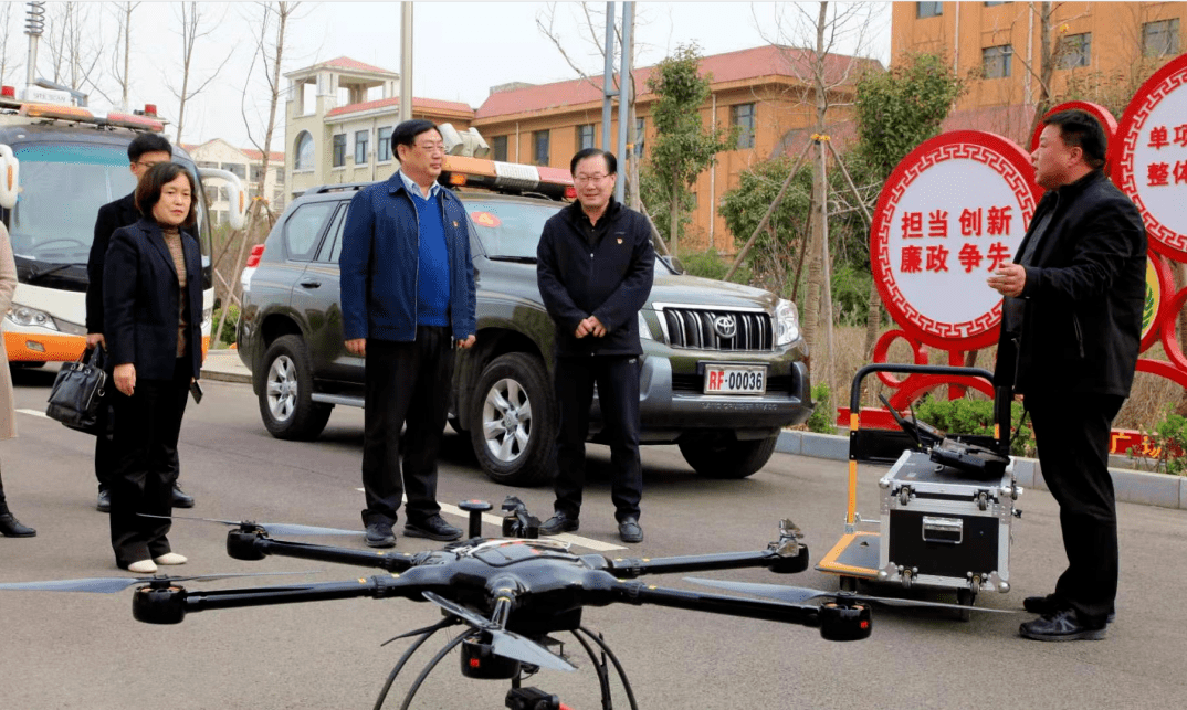 市委常委组织部部长田开胜调研指导人防工作