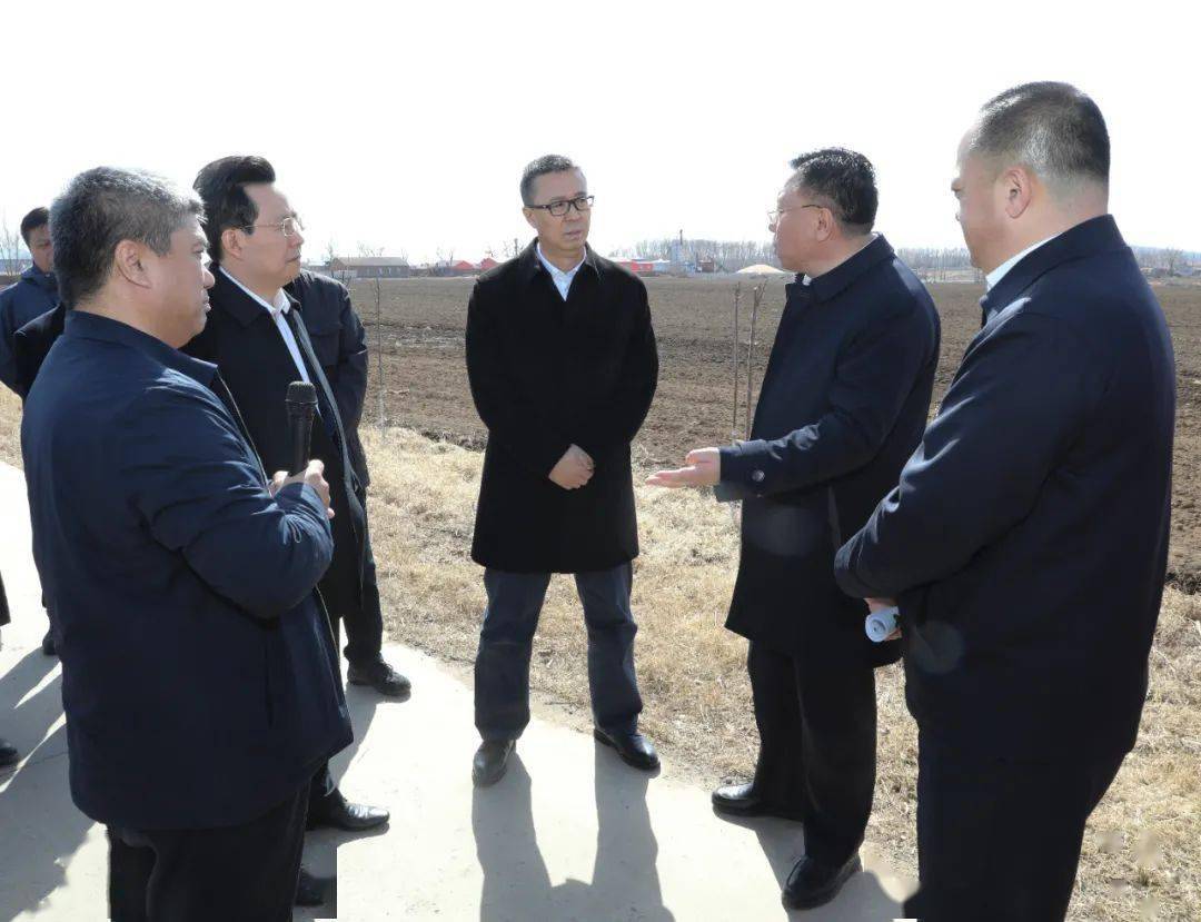 韩福春一行先后深入伊通镇西宋村,伊溪湿地公园实地调研,听取工作汇报