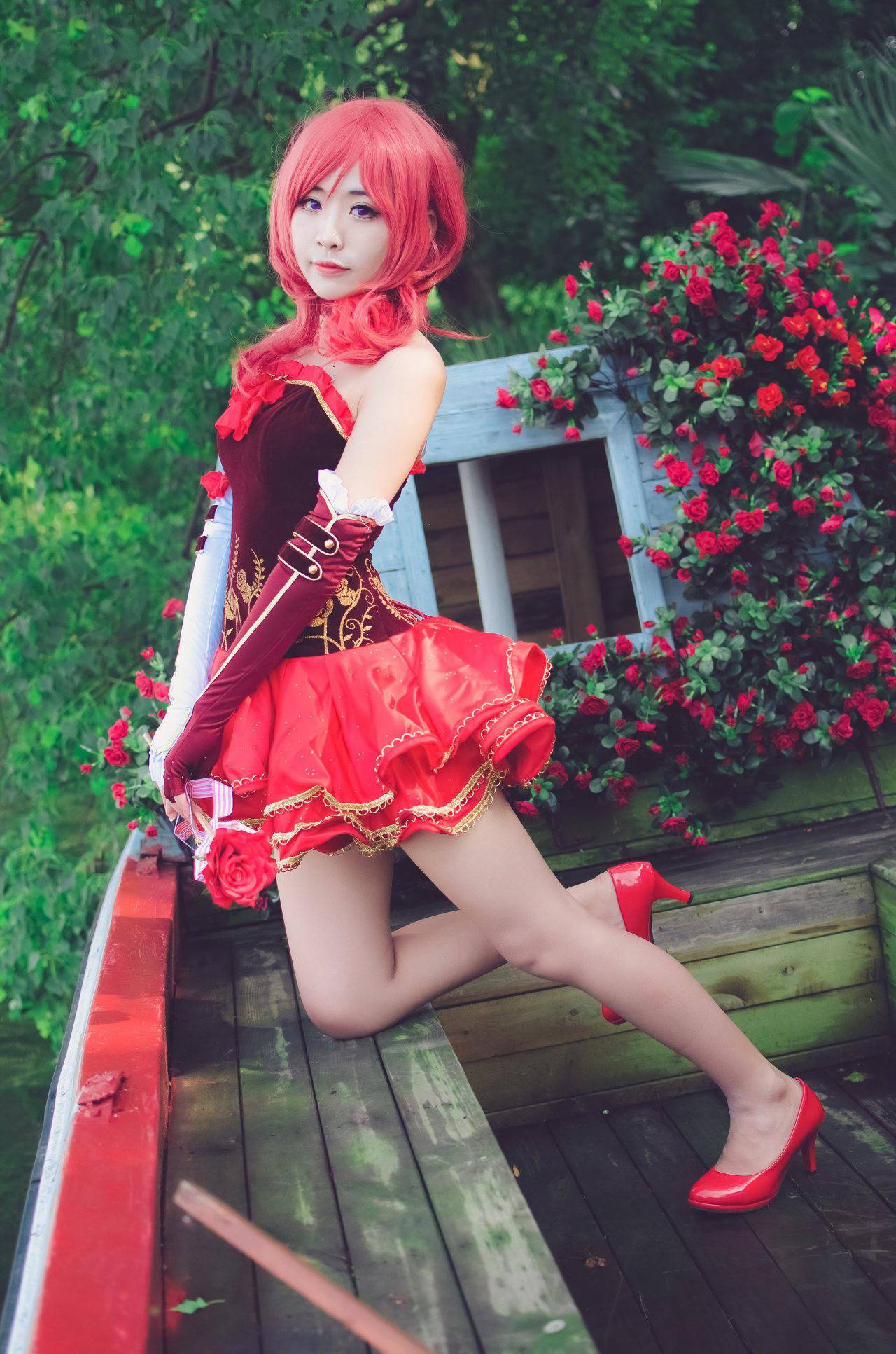 玫瑰物语 西木野真姬cosplay