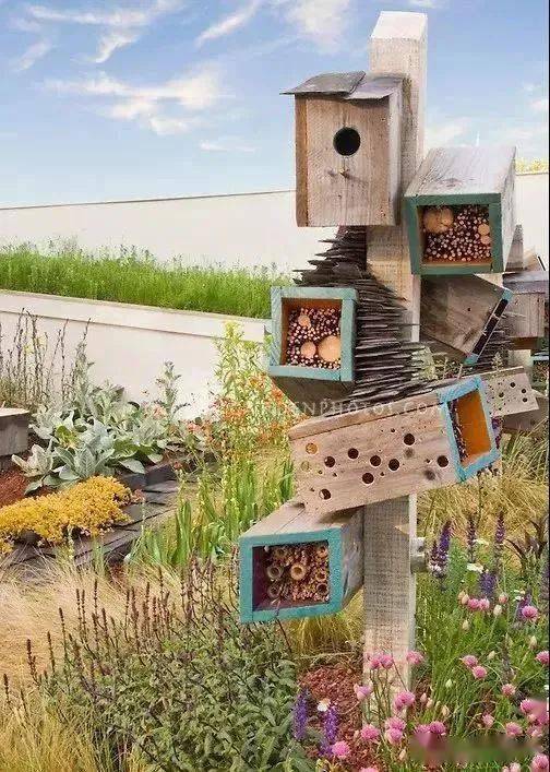 跟着这些创意学做幼儿园昆虫旅馆布置让浓缩的大自然活起来设计分享