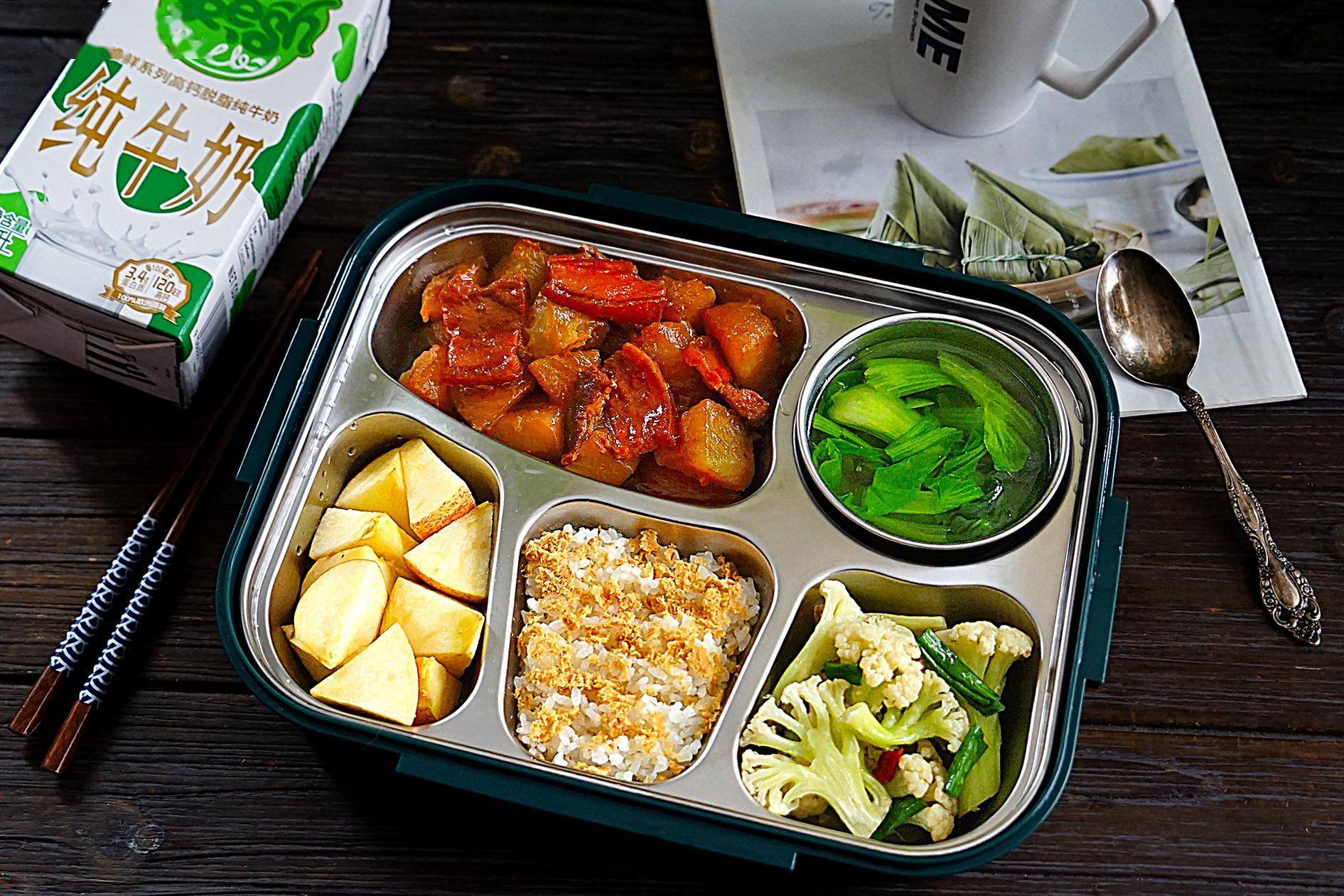 家有高中生,午餐从不将就,均衡搭配营养足,味道好,精神一整天