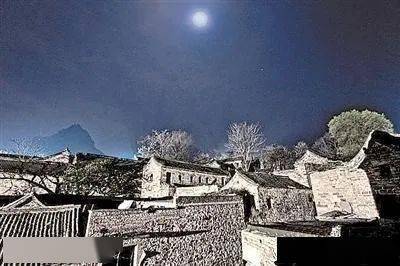 五十年前的月夜故事_山村