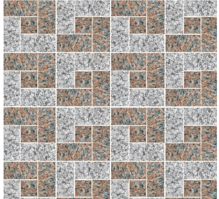 园路花岗岩的铺贴样式及说明