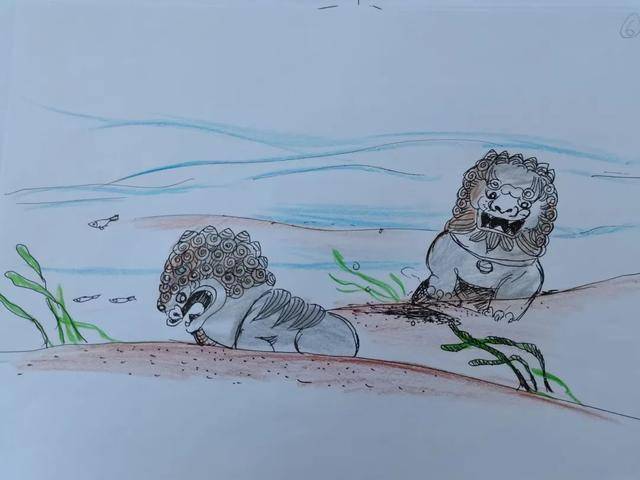 河中石兽(特等奖,江苏大学能源与动力工程学院 李涛,黄玮,冉心远)书画