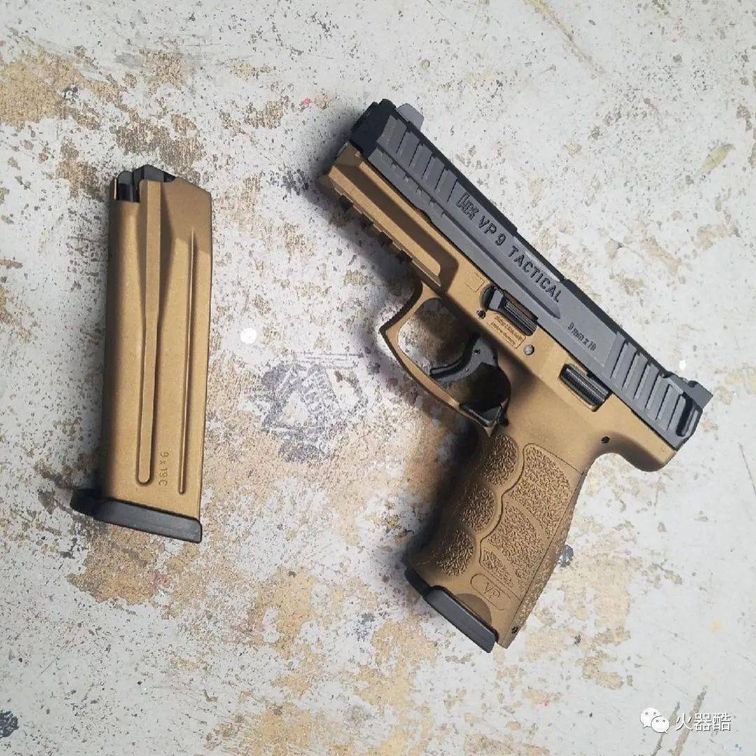 当红炸子鸡德国hk公司vp9系列手枪美图