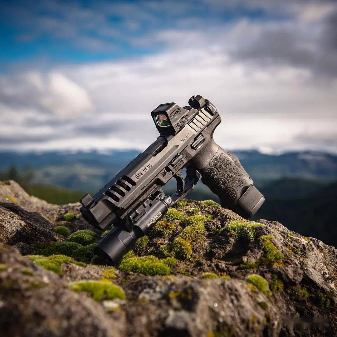 当红炸子鸡德国hk公司vp9系列手枪美图