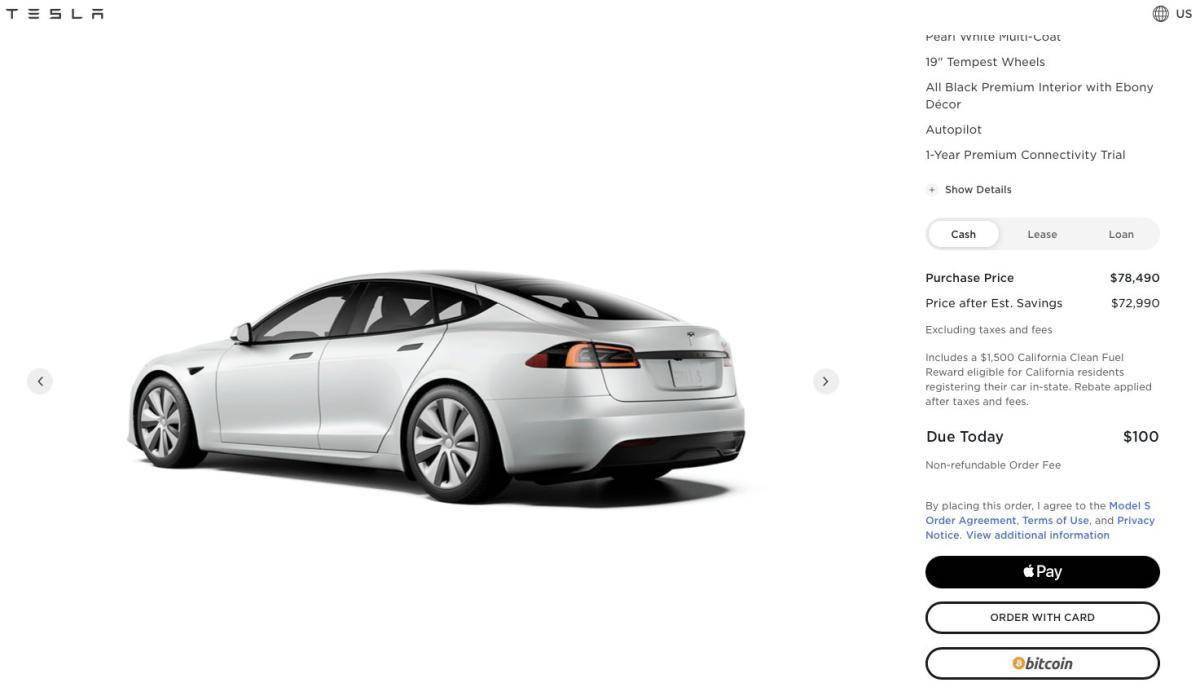 特斯拉成为首家接受数字货币进行支付的汽车制造商_搜狐网