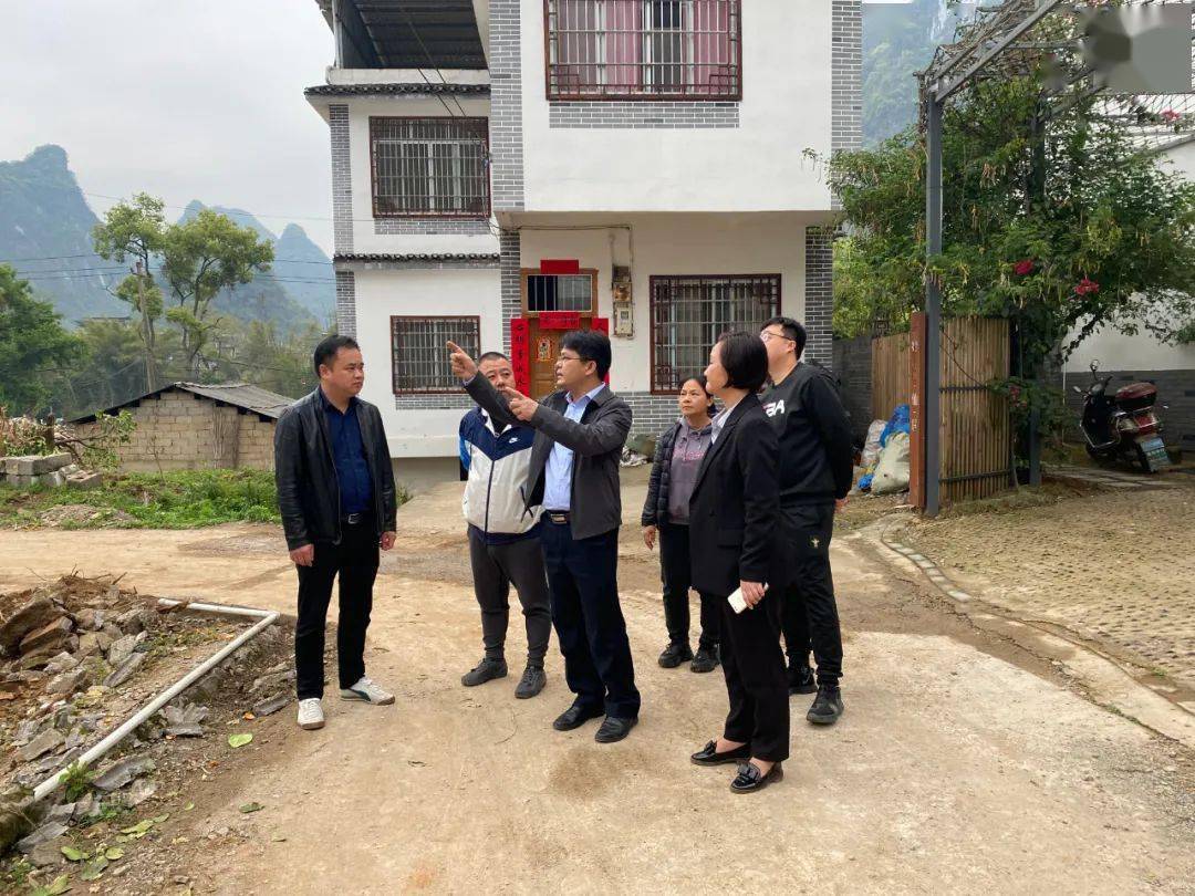 县领导到兴坪镇视察乡村风貌改造提升工作
