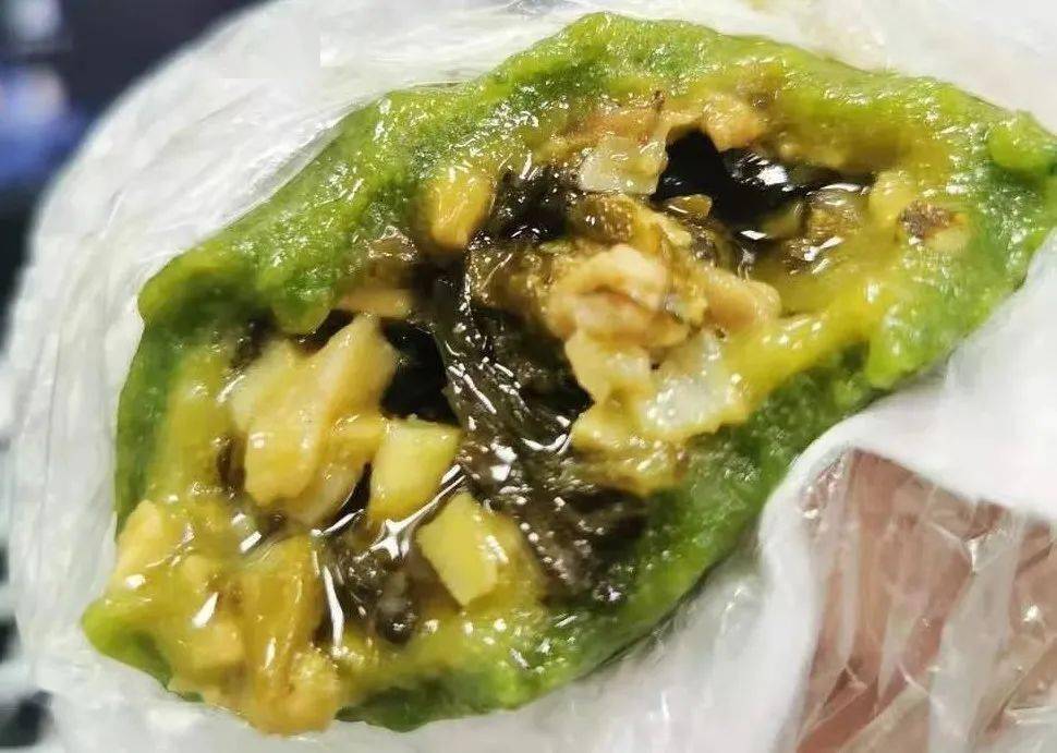 新品 |鹹菜筍丁鮮肉青團