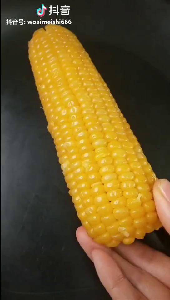 抖音美食玉米可以这样吃