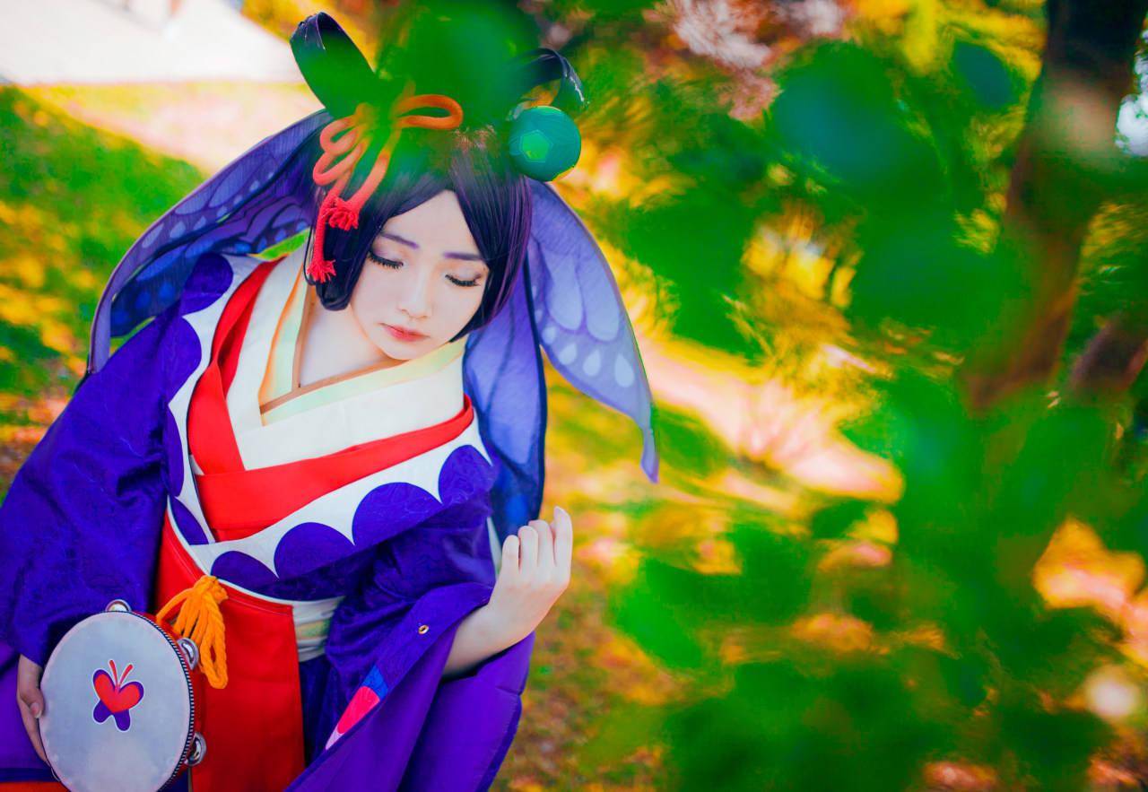 tya事务所阴阳师蝴蝶精cosplay