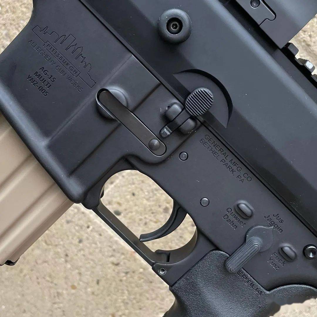 装上它秒变ar18brownells公司brn180上机匣套件美图