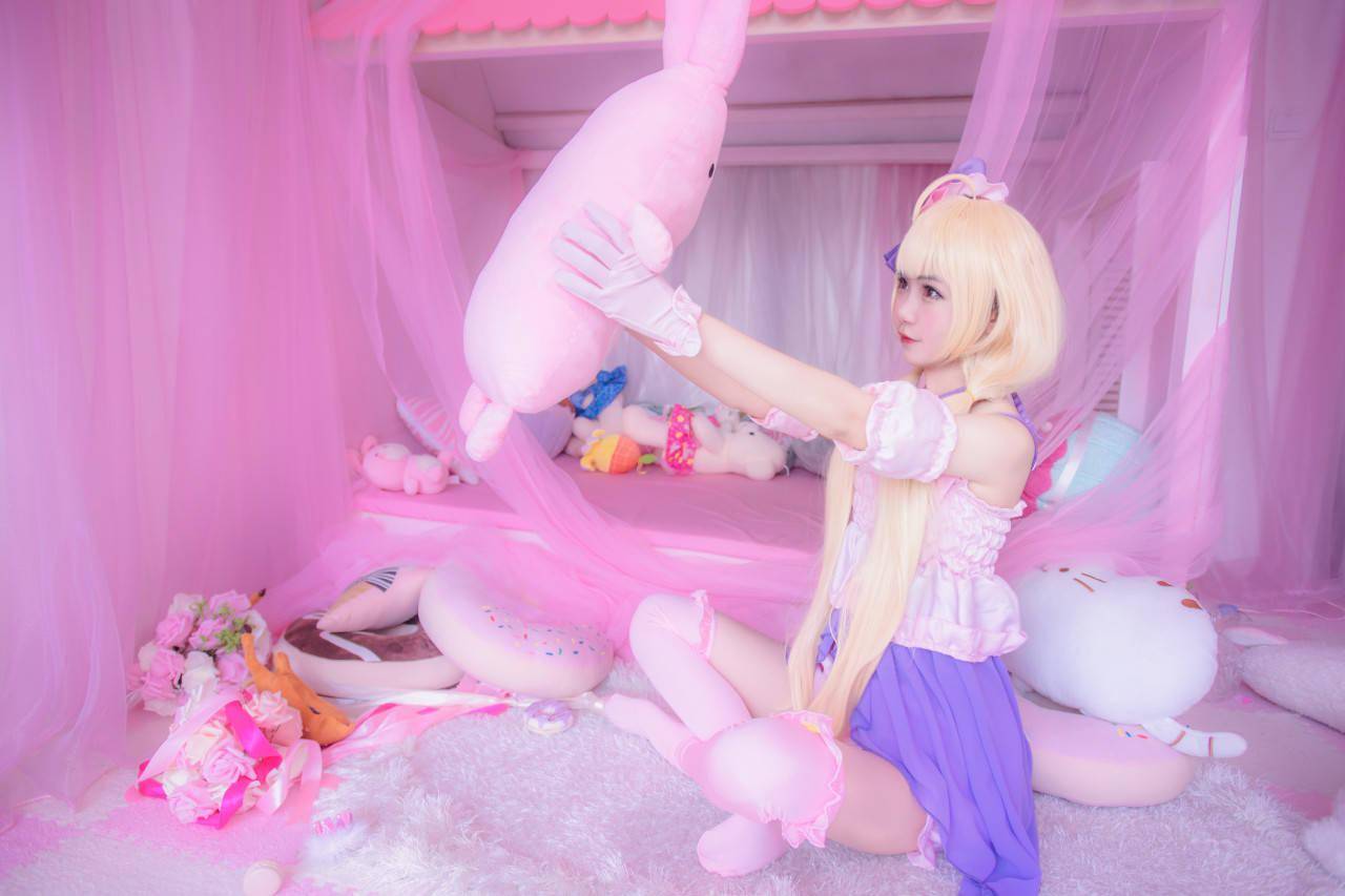 偶像大师灰姑娘双叶杏cosplay