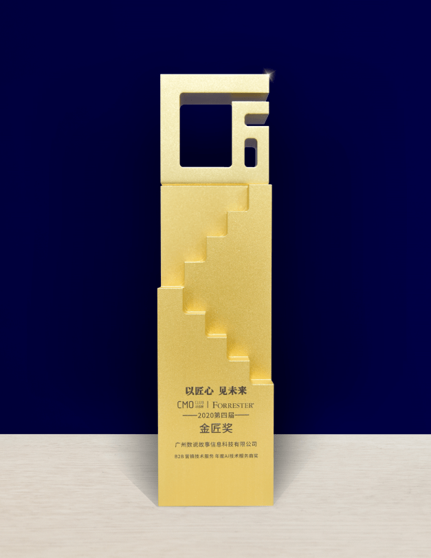 金匠奖揭晓认知ai加持数说故事喜获年度ai营销技术服务商奖