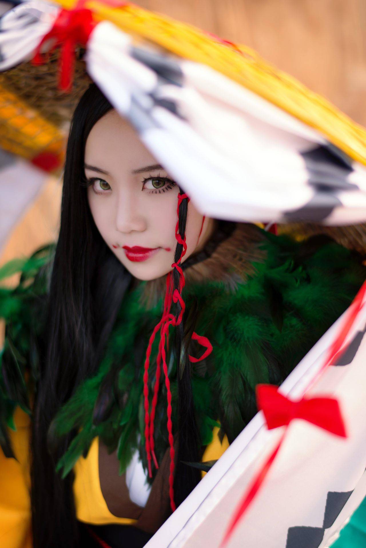 阴阳师姑获鸟cosplay