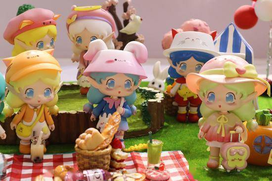 深圳玩具展闭幕原创形象可爱盲盒萌翻观众