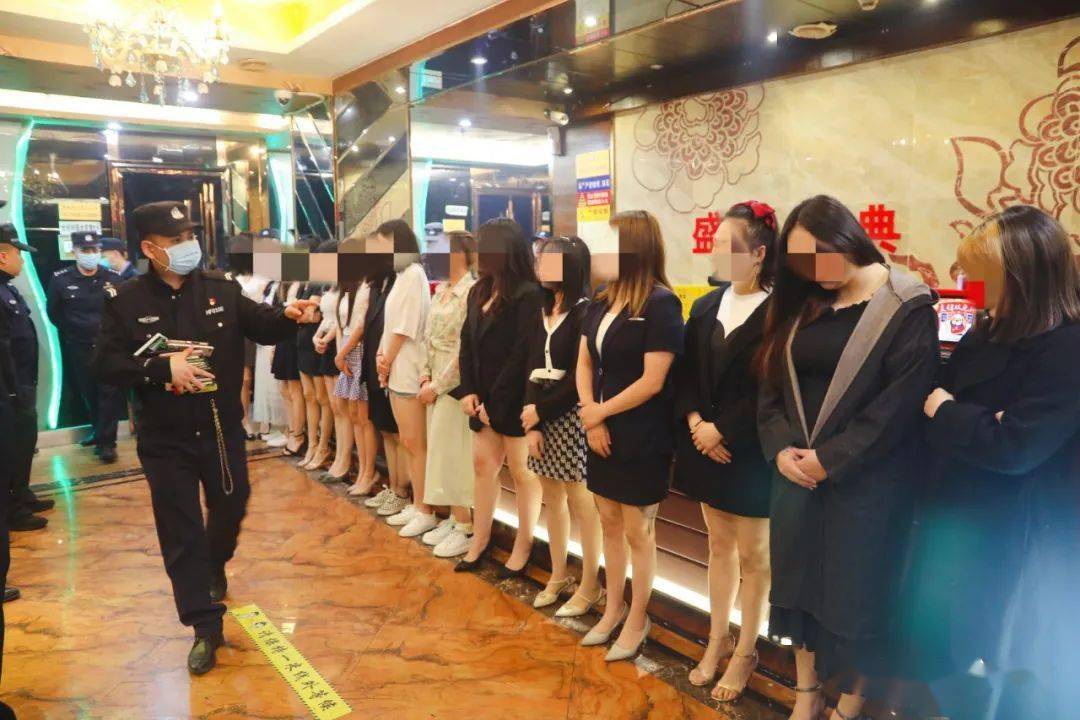 大行动!眉山进行扫黄突击整治 多名嫖娼卖淫人员被抓