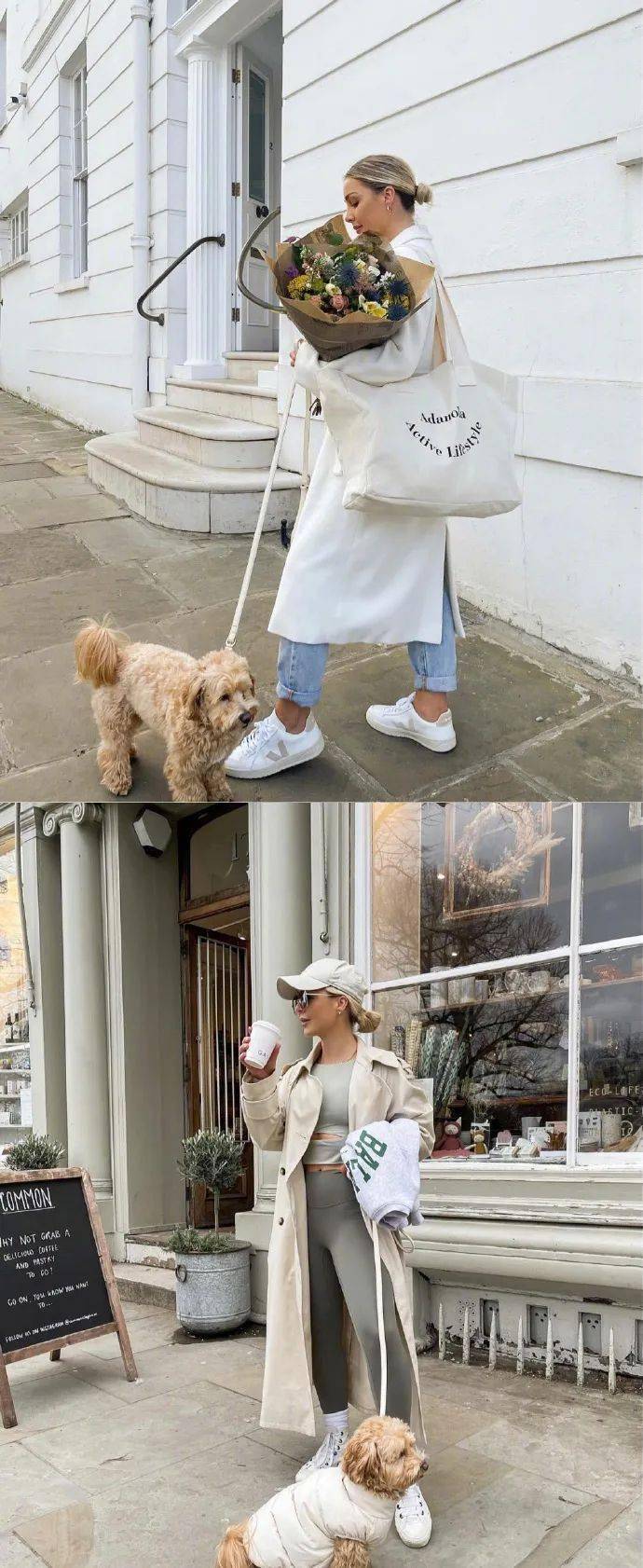 伦敦时尚博主的春日出街look book|随性自然的优雅气质,职场丽人的穿