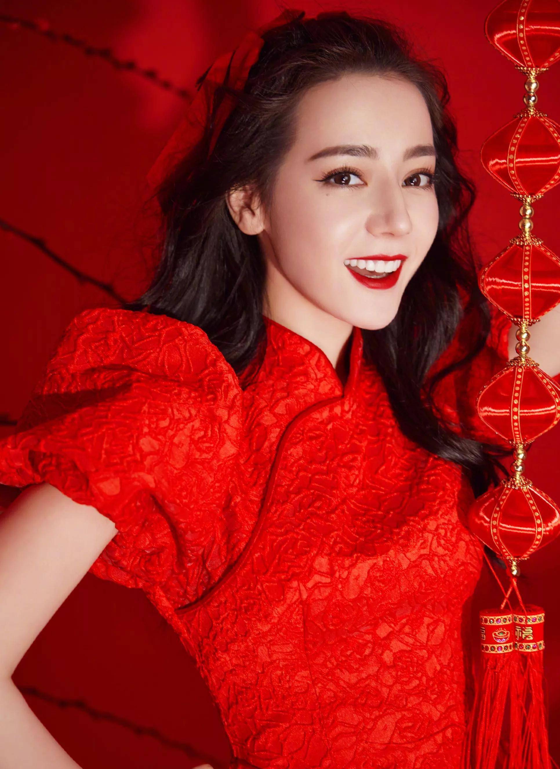 迪丽热巴小花旦写真合集靓丽迷人异域风情