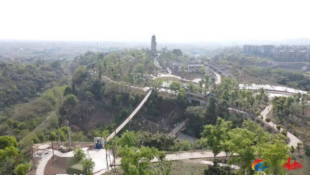 玩转内江 | 高清航拍图!给你看不一样的隆昌云峰关