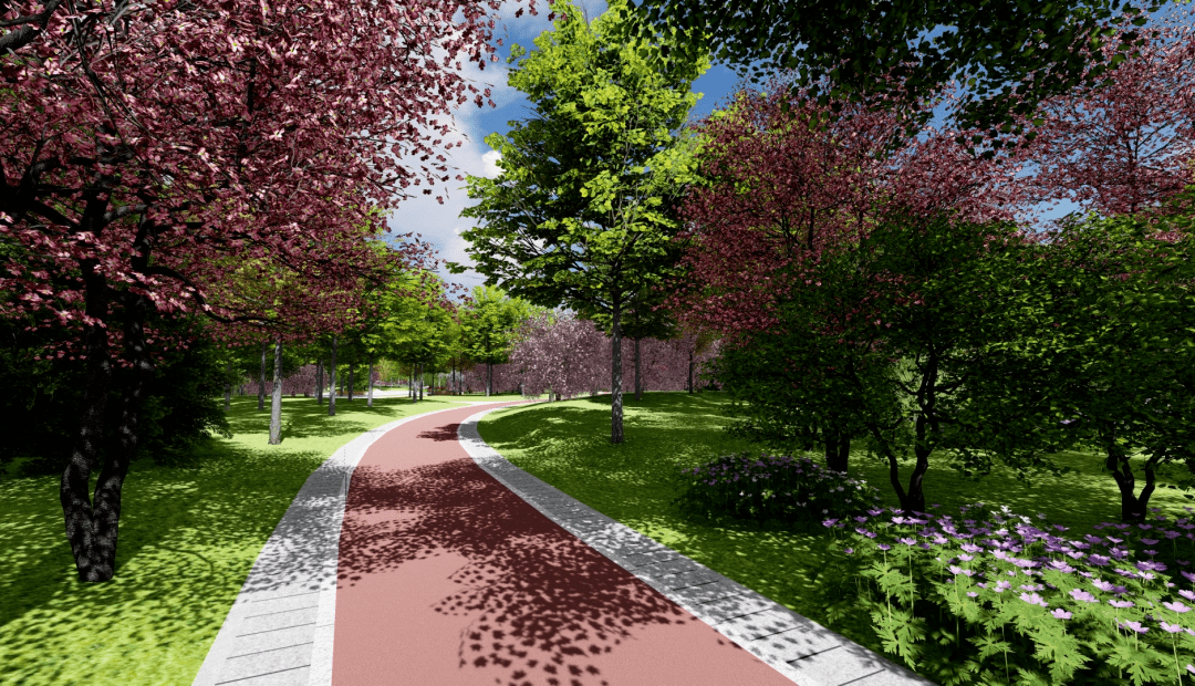 全长5公里,海淀这条冬奥景观廊道来了!_绿地