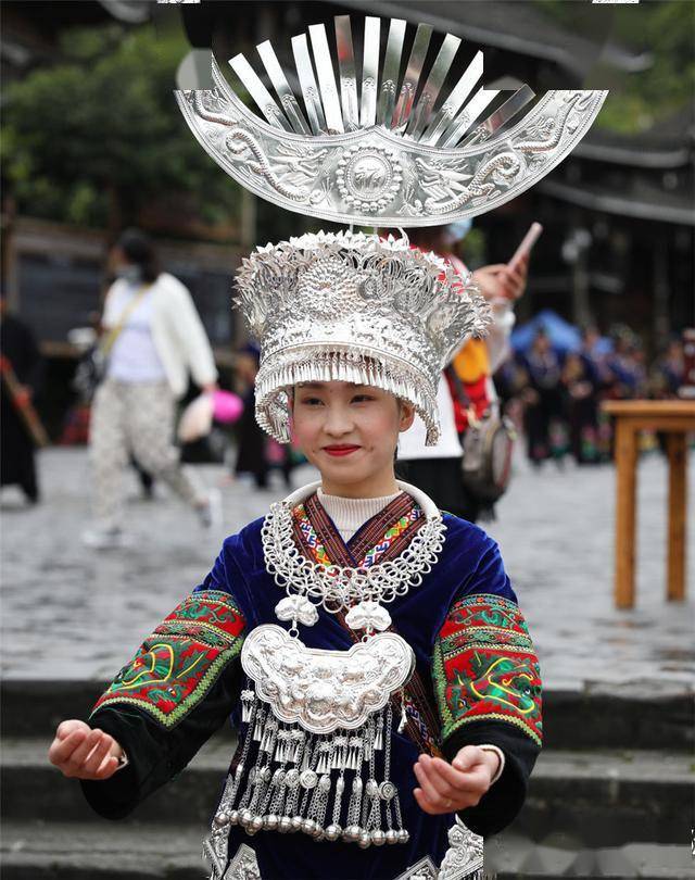 世界最大苗族聚居地中国贵州西江千户苗寨