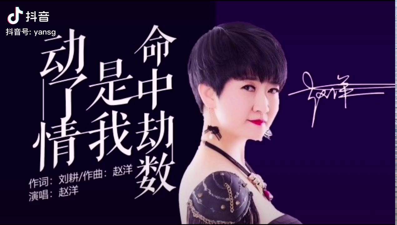 好歌百听不厌赵洋动了情是我命中劫数